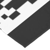 Chemin De Table Long Exemple de coureur de table de code QR (Coin)