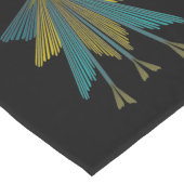 Chemin De Table Long Fairy Stars Black Table Runner (Coin)