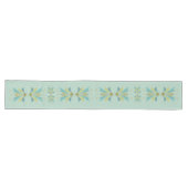 Chemin De Table Long Fairy Stars Pistachio Table Runner (Horizontal)
