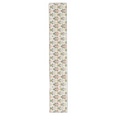 Chemin De Table Long Fanfleurs Vert Orange AutAutomne (Devant)