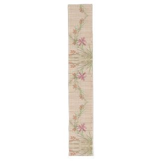 Chemin De Table Long Faux Bamboo Original Art Table Runner