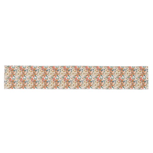 Chemin De Table Long Festif Autumn Blooms Table Runner Accent saisonnie (Horizontal)
