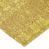Chemin De Table Long Feuille Woodland Gold Rabbit William Morris Motif (Coin)
