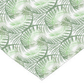 Chemin De Table Long Feuilles de palmier d'été Palmier Tropical (Coin)