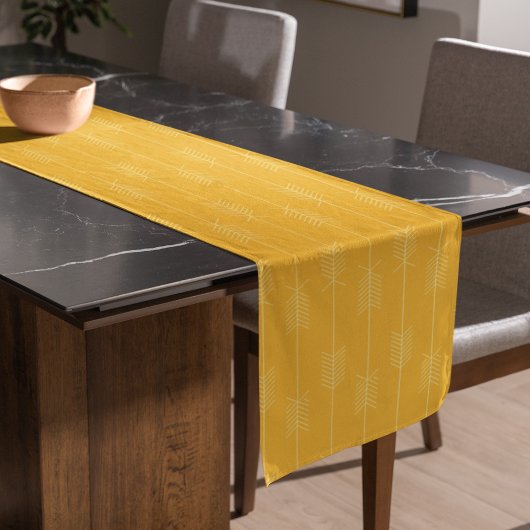 Chemin De Table Long Flèches Motif