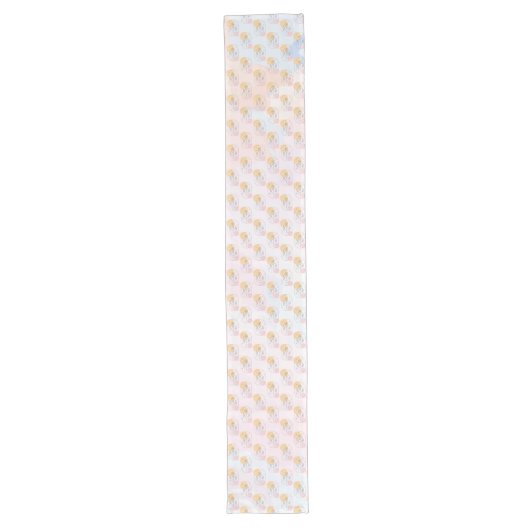 Chemin De Table Long Fleur (Devant)