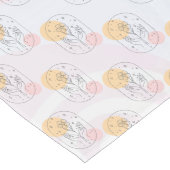 Chemin De Table Long Fleur (Coin)
