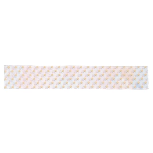 Chemin De Table Long Fleur (Horizontal)