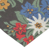 Chemin De Table Long Fleur alpine suisse Edelweiss (Coin)