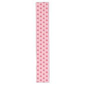 Chemin De Table Long Fleur Aptenia rose Motif sans couture sur (Devant)