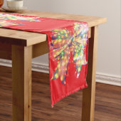 Chemin De Table Long Fleur de Noël sauvage (In Situ)