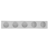 Chemin De Table Long Fleur de vie / Blume des Lebens - Médaille Argent (Horizontal)