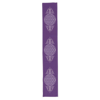 Chemin De Table Long Fleur de vie / Blume des Lebens - vintage I