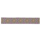 Chemin De Table Long Fleur de vie - tricot sans couture motif V (Horizontal)