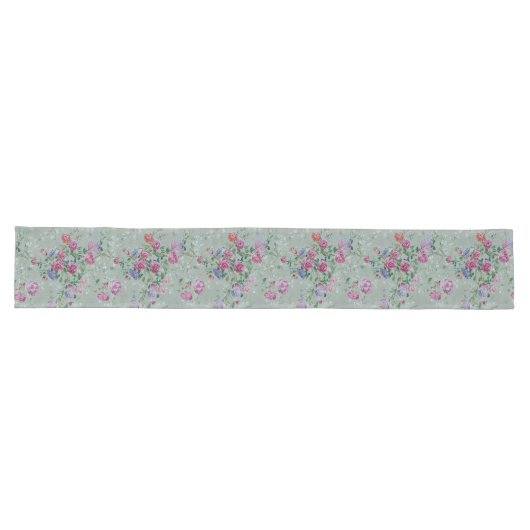 Chemin De Table Long Fleur délicate (Horizontal)