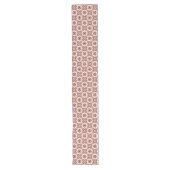 Chemin De Table Long Fleur rose (Devant)