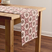 Chemin De Table Long Fleur rose (In Situ)