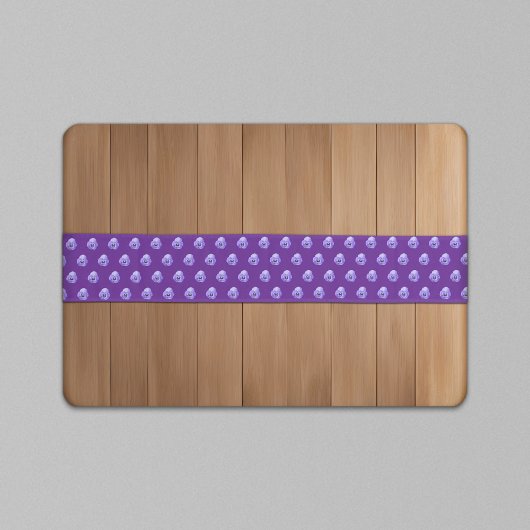 Chemin De Table Long Fleur violet Pansy Motif sans couture sur