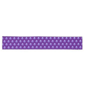 Chemin De Table Long Fleur violet Pansy Motif sans couture sur (Horizontal)