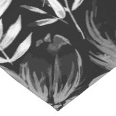 Chemin De Table Long Fleurs d'aquarelle rouge 7 (Coin)