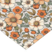 Chemin De Table Long Fleurs d'automne Coureur de table Automne Élégance (Coin)