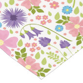 Chemin De Table Long Fleurs de Coureur-Ressort de Tableau (Coin)