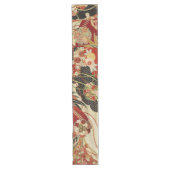 Chemin De Table Long FLEURS JAPONAISES ANCIENNES JAPONAISES Vert Rouge (Devant)