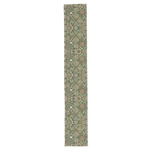 Chemin De Table Long Floraison Celtique (Devant)