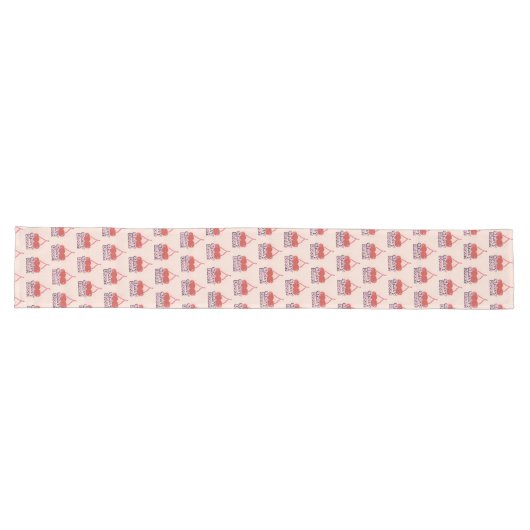 Chemin De Table Long Floraison de cerisier (Horizontal)