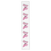 Chemin De Table Long Flower Butterfly with Pink Sakura (Devant)