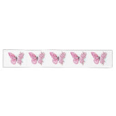 Chemin De Table Long Flower Butterfly with Pink Sakura (Horizontal)