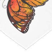 Chemin De Table Long Flower Butterfly with Yellow California Poppy (Coin)