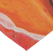 Chemin De Table Long Flux de lave dans différentes nuances de table moy (Coin)