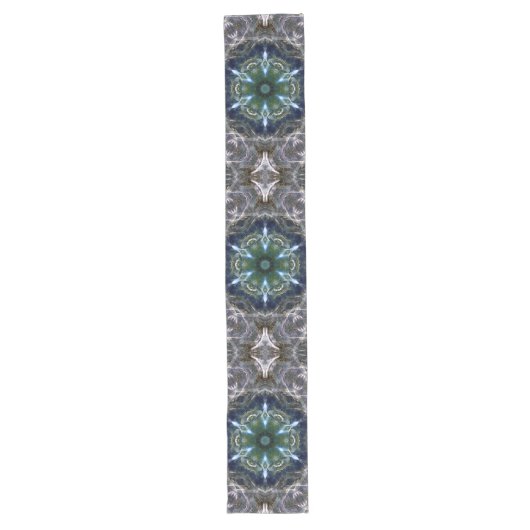 Chemin De Table Long Folk Mandala Short Table Runner (Devant)
