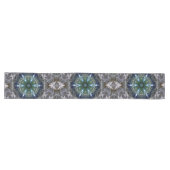 Chemin De Table Long Folk Mandala Short Table Runner (Horizontal)