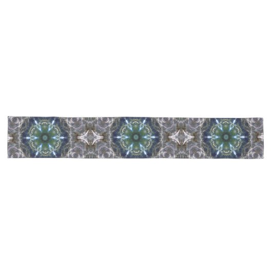 Chemin De Table Long Folk Mandala Short Table Runner (Horizontal)