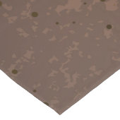Chemin De Table Long Fond rouillé Steampunk avec verres turquoise (Coin)