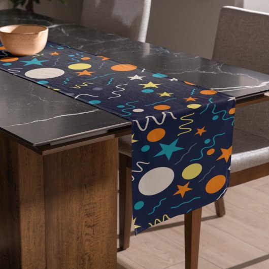 Chemin De Table Long Formes Confetti