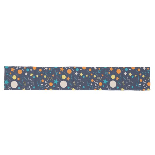 Chemin De Table Long Formes Confetti (Horizontal)