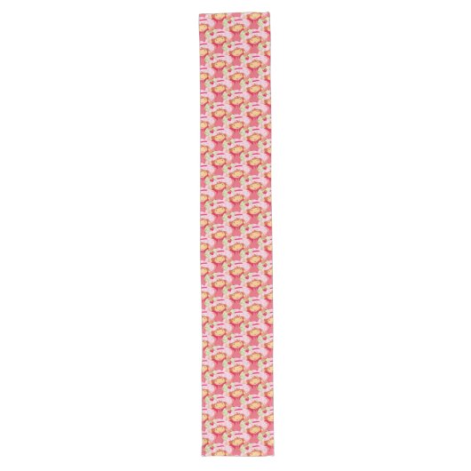 Chemin De Table Long Fraise (Devant)