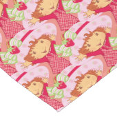 Chemin De Table Long Fraise (Coin)