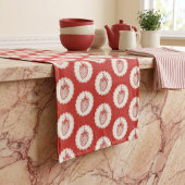 Chemin De Table Long Fraise