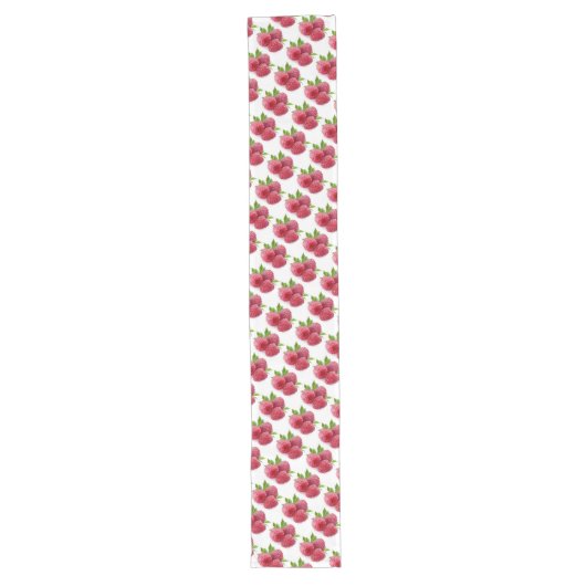 Chemin De Table Long Framboises (Devant)