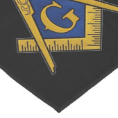 Chemin De Table Long Freemason Masonic Carré et Compass (Coin)