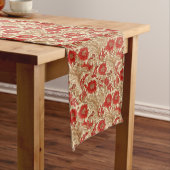 Chemin De Table Long French Red Harvest : Rustic Farmhouse Accents (In Situ)