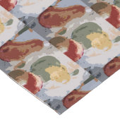 Chemin De Table Long Fruits Abstraits (Coin)