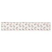Chemin De Table Long Fun Dachshund Dog Motif (Horizontal)