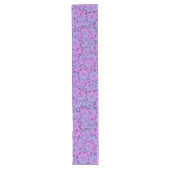 Chemin De Table Long Fun Purple Flowers (Devant)