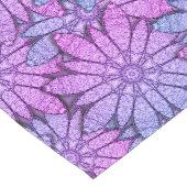 Chemin De Table Long Fun Purple Flowers (Coin)