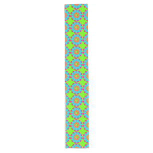 Chemin De Table Long Funny Flower Power Bloom III + votre backgr. & idé